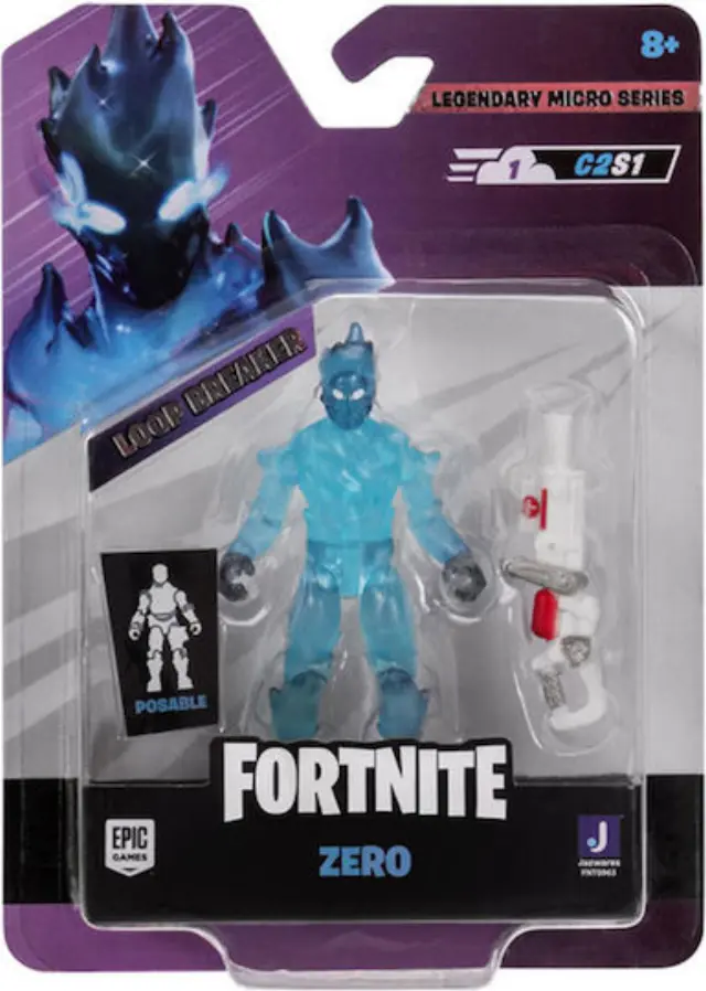 Jazwares Παιχνίδι Μινιατούρα Fortnite ZERO 6.5εκ.