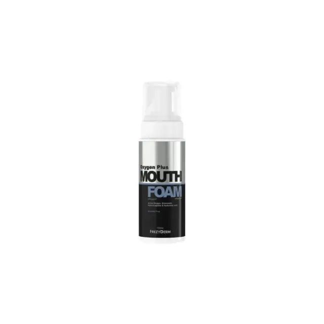 Frezyderm Mouthfoam Oxygen Plus Στοματικός Αφρός Καθαρισμού με Ενεργό Οξυγόνο Χωρίς Αλκοόλη 150ml