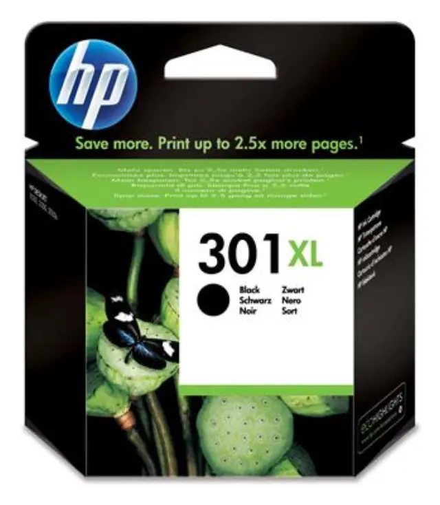 HP 301XL Γνήσιο Μελάνι Εκτυπωτή InkJet Μαύρο (CH563EE)