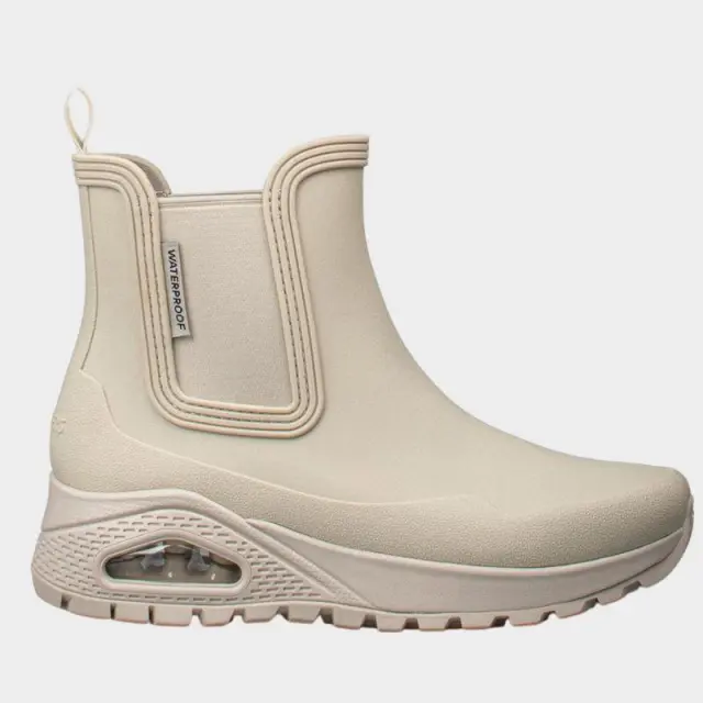 Αδιάβροχα Μποτάκια Skechers Uno Rugged Dancing N The Rain 177183-OFWT Mπεζ - 37