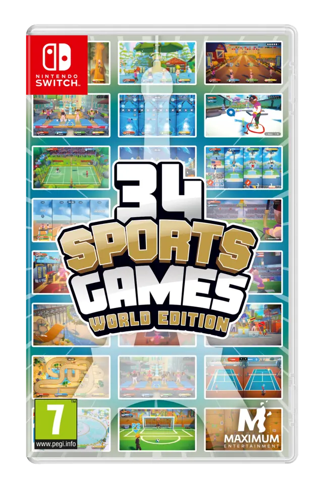 34 Sports Games World Edition Nintendo Switch