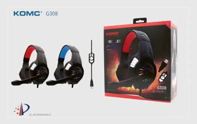 Ενσύρματα ακουστικά Gaming - G308 - KOMC - 302735 - Blue 2