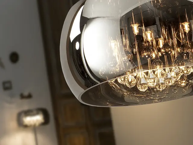 ARGOS PENDANT Ø40 φωτιστικό κρεμαστό Χρώμιο 2