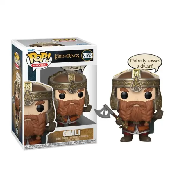 Funko Pop! Movies: Lord of the Rings - Sayings N° 2028 - Gimli