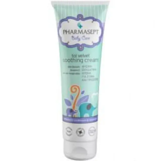 Pharmasept | Tol Velvet Baby Soothing Cream | Φυσική Ενυδατική Κρέμα για το Πρόσωπο & το Σώμα του Μωρού | 150ml