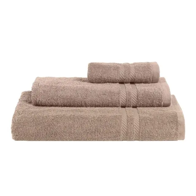 Πετσέτες Σετ 3 τμχ AVELA BEIGE MADI