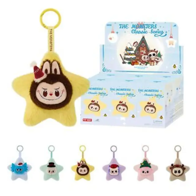 Pop Mart The Monsters Classic Series-Sparkly Plush Pendant Blind Box 2