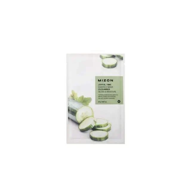 Mizon Joyful Time Essence Mask Cucumber Ενυδατική Μάσκα Προσώπου με Αγγούρι 23gr