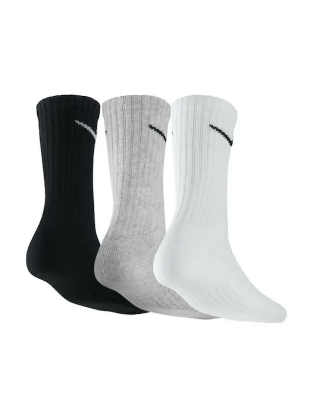 Nike Cushioned Value Αθλητικές Κάλτσες 3 Ζεύγη SX4508-965 3