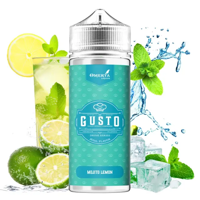 Mojito Lemon 20ml (120ml) - Gusto by Omerta