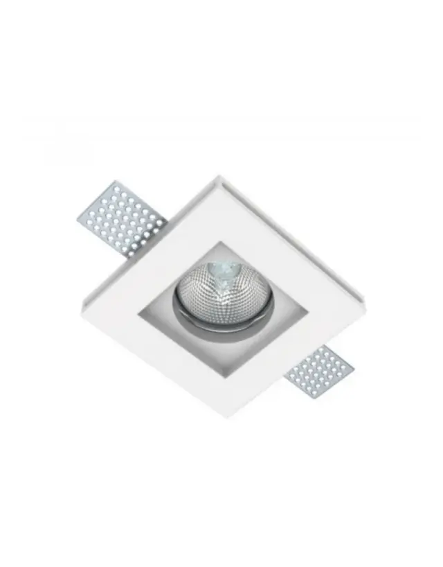 ΣΠΟΤ ΧΩΝEYTO ΓΥΨΙΝΟ 100x100x30mm 1xMR16/GU10 MAX 50W UNIVERSE