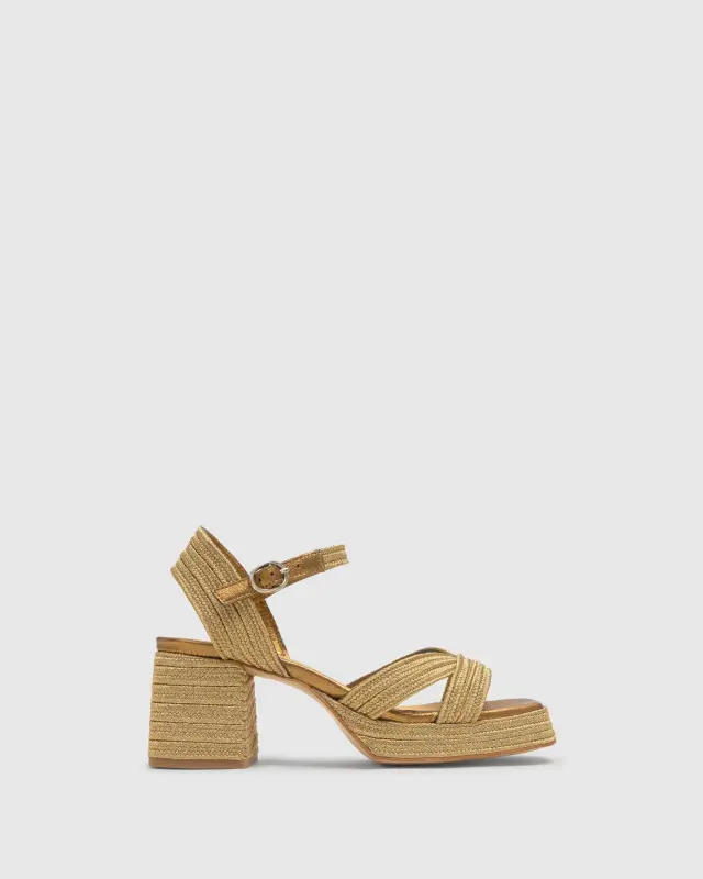 CASTANER SHOES “VALLITA/142” (026223-3006-GOLD) - 41