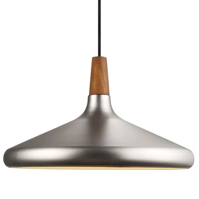 Nori 39 | Pendant | Brushed steel