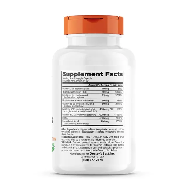 Doctor's Best Fully Active B Complex 2
