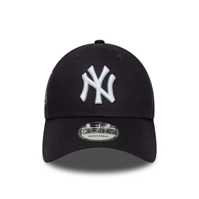 New Era Adult 9Forty MLB New York Yankees Side Patch Cap Μπλε Σκούρο 60667442 (New Era) - One Size 2