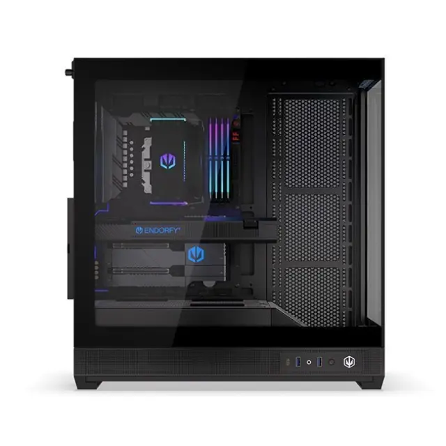 Endorfy PC Case Fishtank 6000 FLEX Midi Tower Black (EY2A026) 2