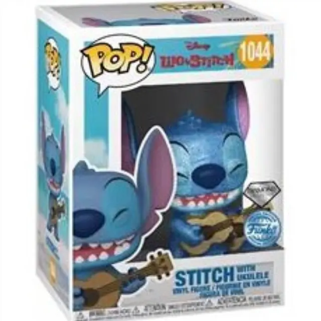 Φιγούρα Funko POP! Disney: Lilo & Stitch - Stitch With Ukalele (Diamond) (Special Edition) #1044 3