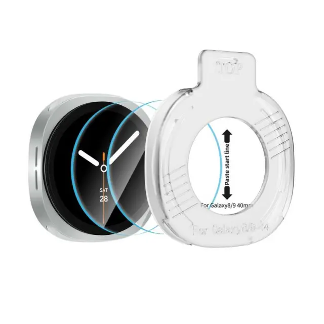 Tech-protect Easy Set+ 2-pack Samsung Galaxy Watch 8 / 9 (40 Mm) Clear 3