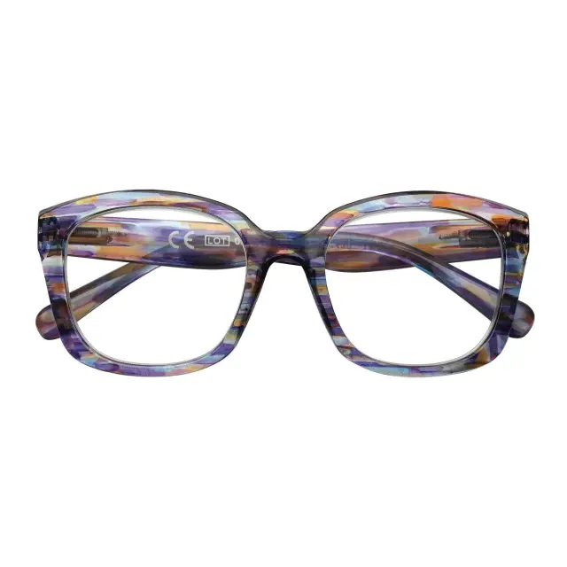 Zippo Reading Glasses Multicolor +1.00, Γυαλιά Πρεσβυωπίας +1.00 σε Πολύχρωμο Διάφανο Σχέδιο 31Z-B30-MCL, 1τμχ