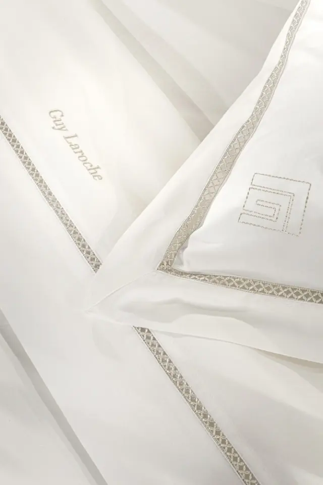 ΣΕΤ ΣΕΝΤΟΝΙΑ 4 ΤΕΜΑΧΙΩΝ (270x280) BLEND ECRU-IVORY GUY LAROCHE