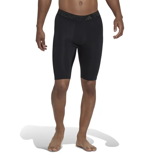 adidas Performance Men's TechFit Short Tight Μαύρο HJ9921 (adidas Performance) - Small