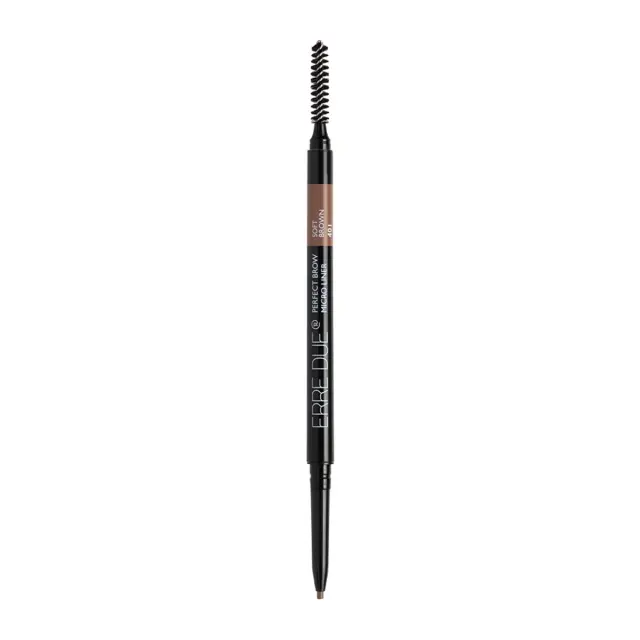 Erre Due Perfect Brow Micro Liner Μολύβι Φρυδιών 0.09gr - 401 Soft Brown