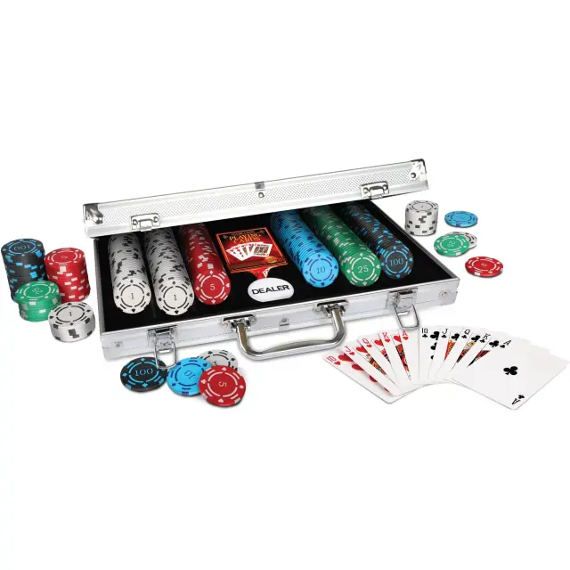 Ambassador® Pro Poker Texas Hold'em Σετ Μάρκες 300Τμχ 3