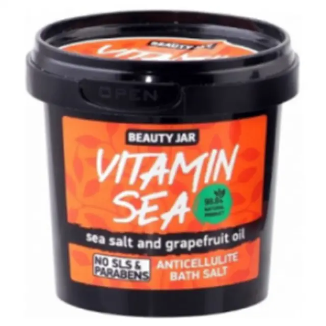 Beauty Jar Vitamin Sea Άλατα Μπάνιου Κατά Της Κυτταρίτιδας 200g