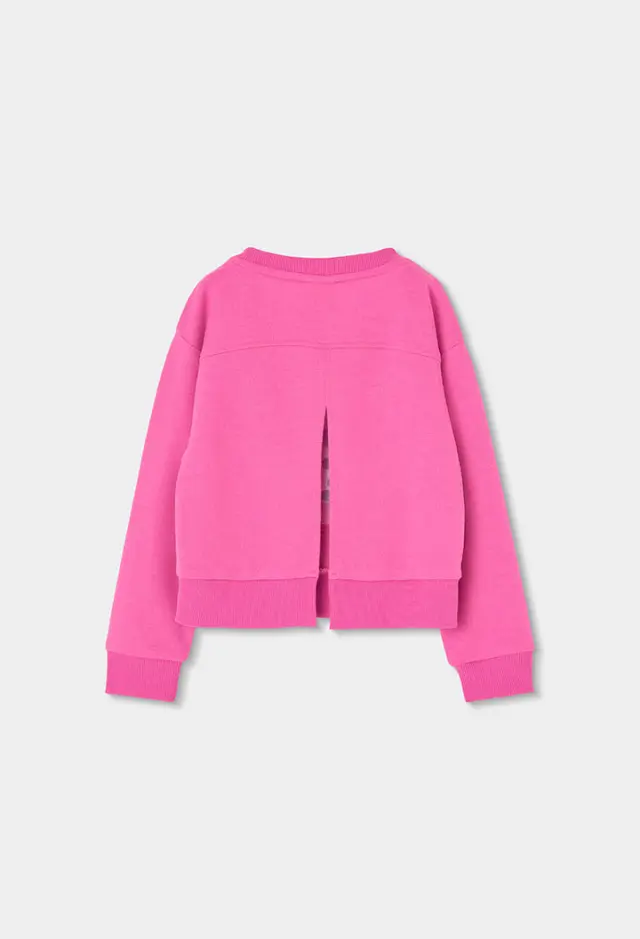 Boboli fleece sweatπουκάμισο flame για κορίτσι 343000-3784 2
