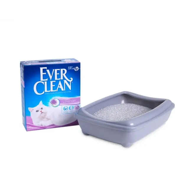 Ever Clean Άμμος Υγιεινής Γάτας Λεβάντα 6lt 2