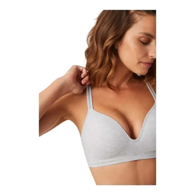 Ysabel Mora Γυναικείο Μπουστάκι Ενίσχυση Comfy, Χρώμα Γκρι 2