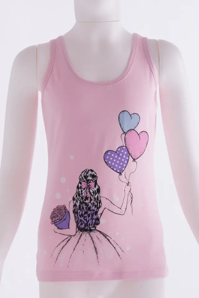 Undershirt Kid Hearts Ροζ