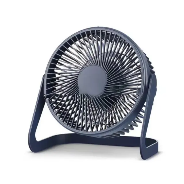 Mini Ανεμιστήρας Γραφείου με USB-A- Dark Blue OEM