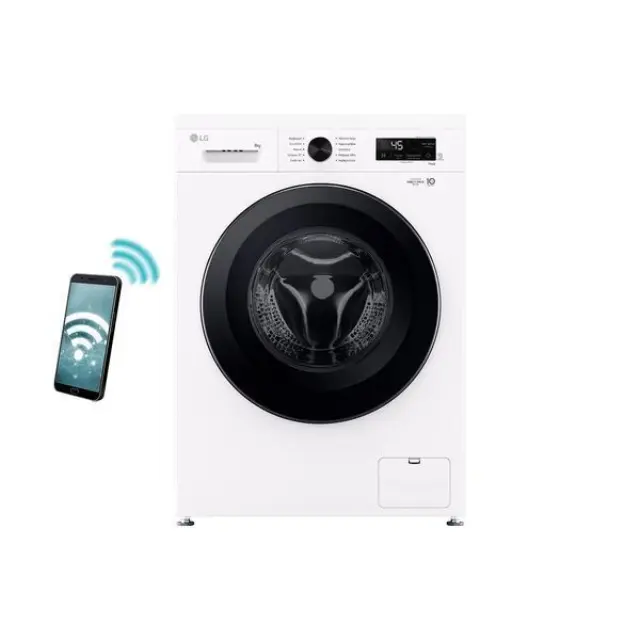 LG F4X1008NWK Πλυντήριο Ρούχων 8kg με Τεχνολογία Ατμού 1400 Στροφών 6 Motion