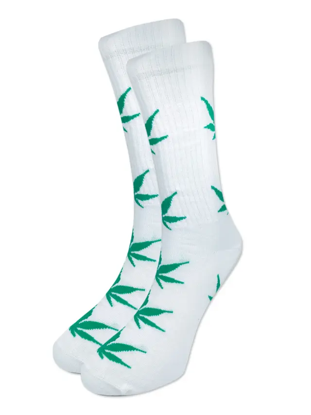 Βαμβακερή Κάλτσα με Σχέδια Marijuana NODO - 37-43 2