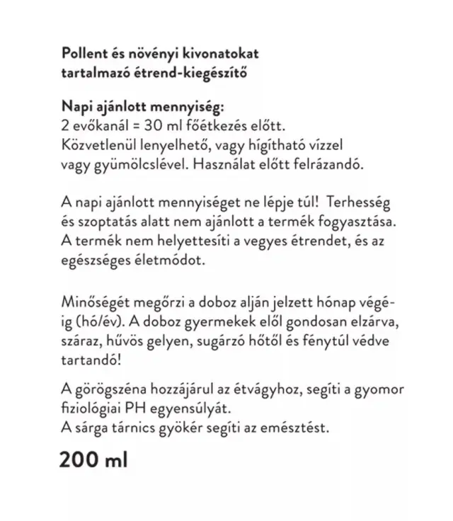 Vitaking Appetito 200 ml - Herbal syrup 3
