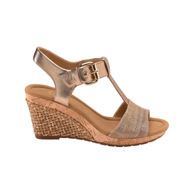 Gabor Πλατφόρμες Γυναικείο δέρμα Χρυσό GAB/62824 18-BEIGE/RAME - 40,5