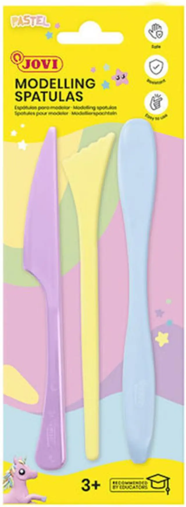 Jovi Εργαλεία Πηλού Σετ 3τεμ Pastel / 226.035040 (Jovi)