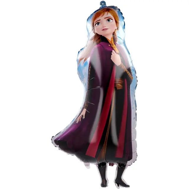 Μπαλόνι Φοιλ Σχήμα Frozen Anna Διπλής Όψεως / 87εκ ύψος