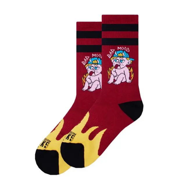 AMERICAN SOCKS Mid High Bad Mood