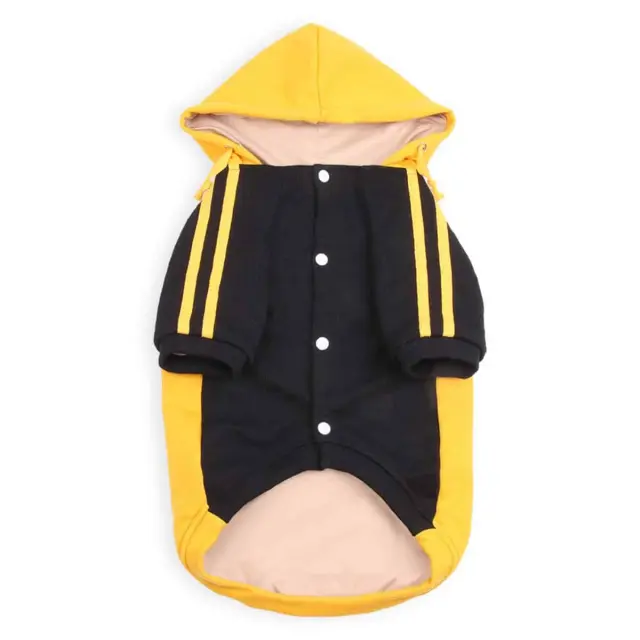 Τζάκετ Μοντέρνο Hoodie Κίτρινο - Λαιμός: 35cm / Στήθος: 51cm 3