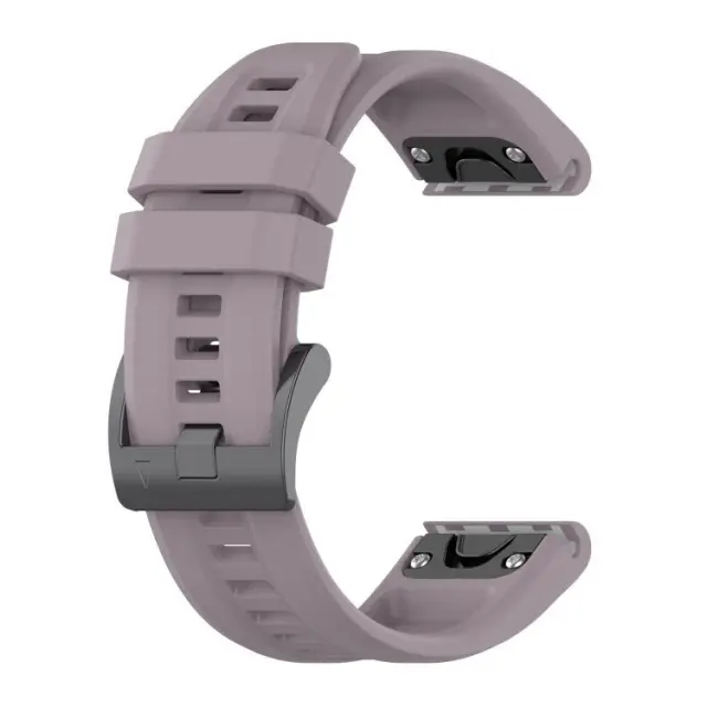 Λουράκι Σιλικόνης Silicone Strap Για Garmin Fenix 5/6/6 Pro/7/8/9 (47mm) - Purple (Series 7 Look) OEM
