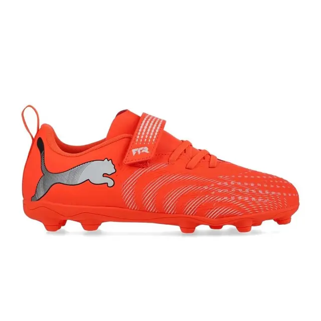Puma Boy's Future 9 Play Velcro FG/AG RB JR Κοραλί 108724-01 (Puma)