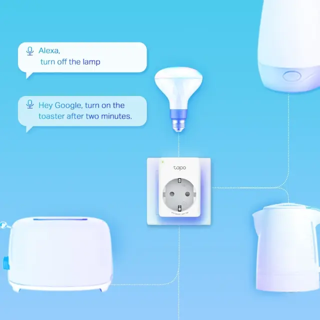 Mini Smart Wi-Fi Socket Energy Monitoring Tp-Link Tapo P110 2-Pack (TAPO P110-2 v1.0) 2