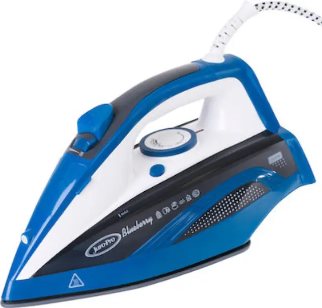Juro-Pro Blueberry Σίδερο Ατμού 2800W με Συνεχόμενη Παροχή 40gr/min