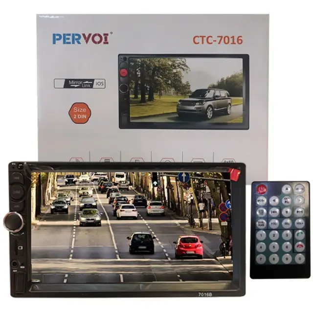 Pervoi Multimedia Ηχοσύστημα Αυτοκινήτου 2DIN Universal (Bluetooth/USB/WiFi) με Οθόνη 7" CTC-7016 3
