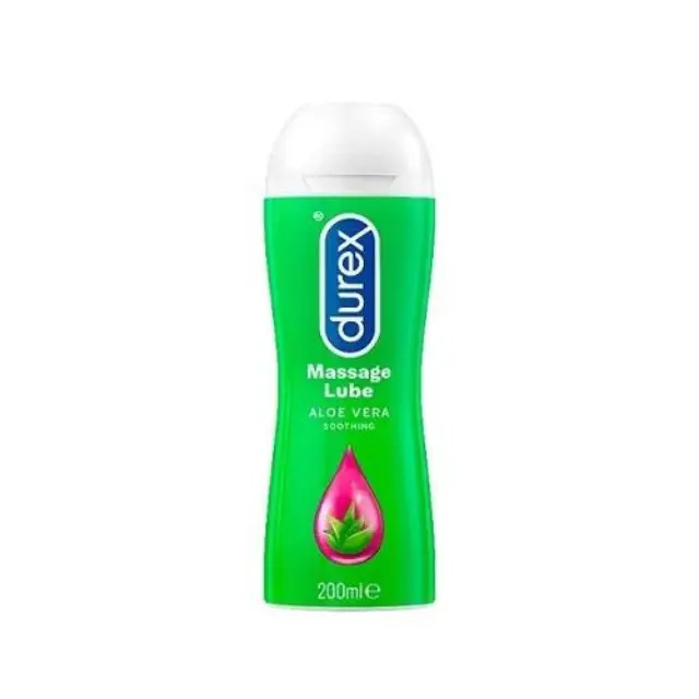 Durex Play Massage Aloe Gel Λιπαντικό Μασάζ για Απόλυτες Στιγμές Απόλαυσης και Ευχαρίστησης, 200ml