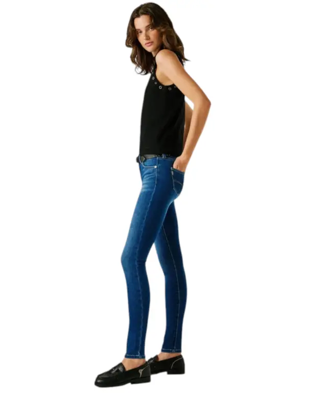 Pepe Jeans - Γυναικείο Τζιν Παντελόνι Soho Low Rise Skinny Fit PL2045838-000 Μπλε 3