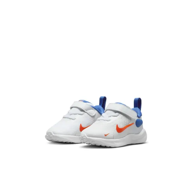 Nike Revolution 7 (TDV) (FB7691-102) - Λευκό-Μπλέ 2