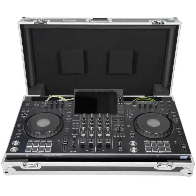 WALKASSE WMC-PRODJXDJAZ Flight case All-in-one DJ System Alphatheta® XDJ-AZ Silver (Wheels)